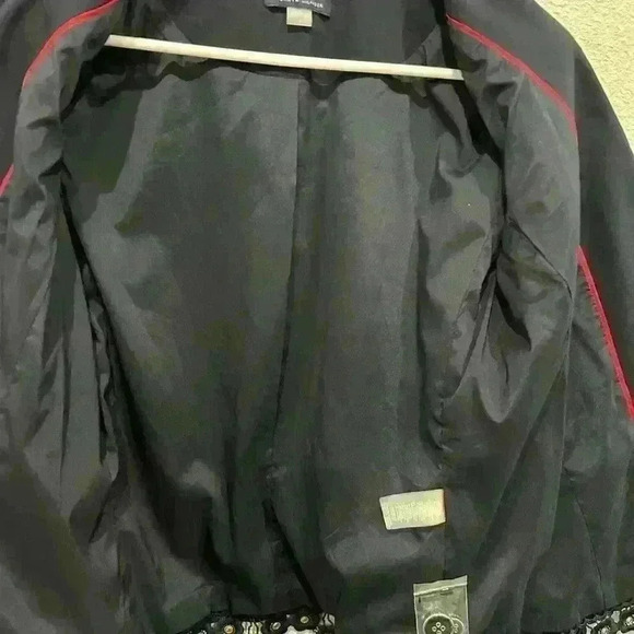 Tommy Hilfiger women’s blazer with embroidered layer size 4 NWOT - Picture 7 of 7